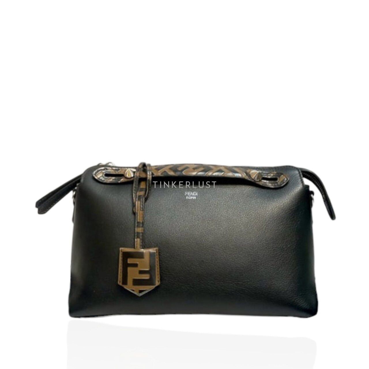 tas satchel Fendi By The Way Small FF Black SHW Satchel Tinkerlust